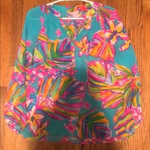 Lilly Pulitzer XS Elsa top